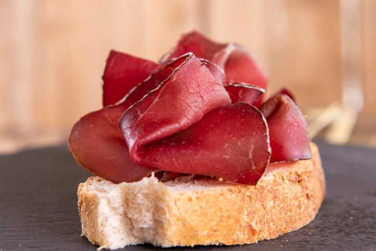 pane e bresaola di livigno