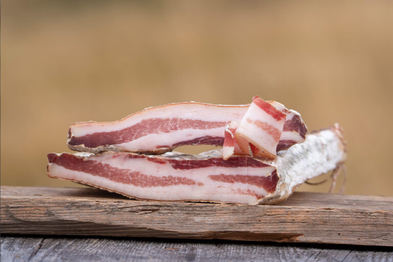 bacon produced in livigno