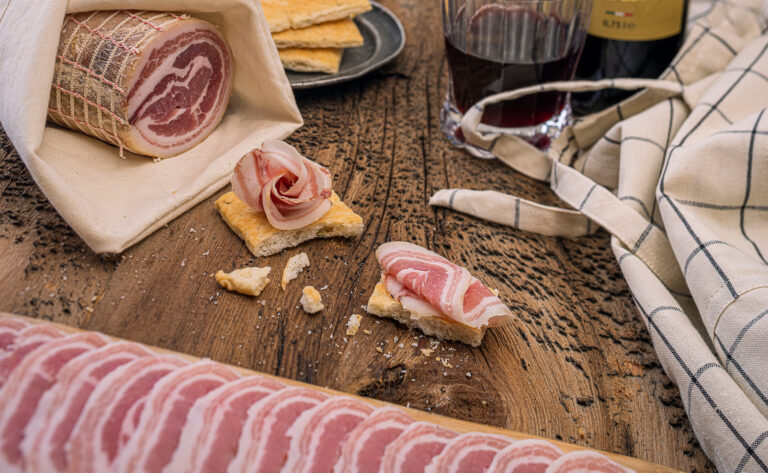 pancetta arrotolata di livigno