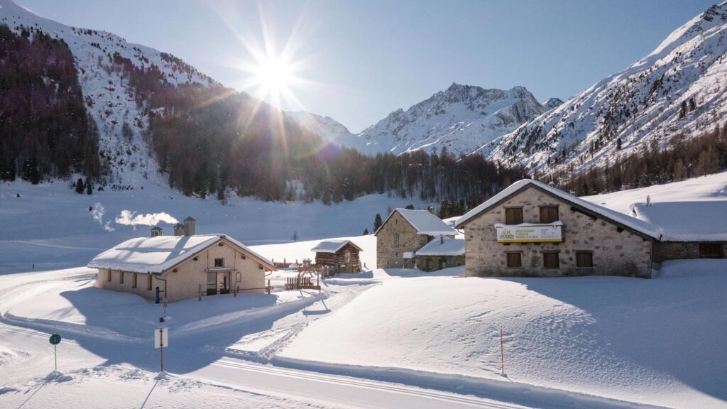 alpe vago in inverno