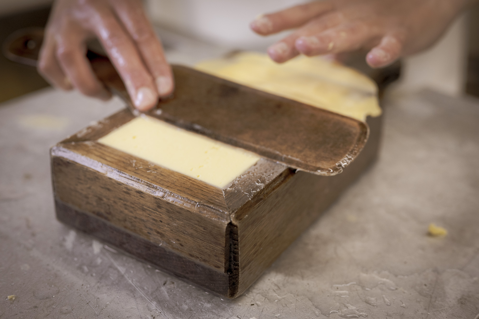 malga butter production in alpe livigno